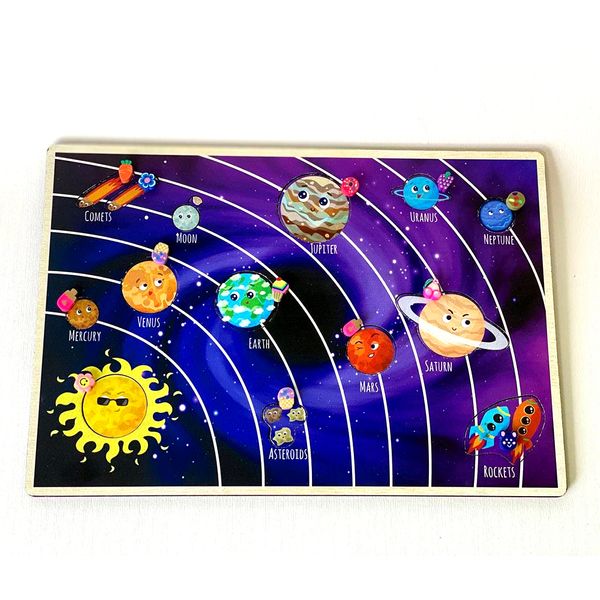 بازی آموزشی خانواده باهوش من مدل منظومه سیارات شمسی