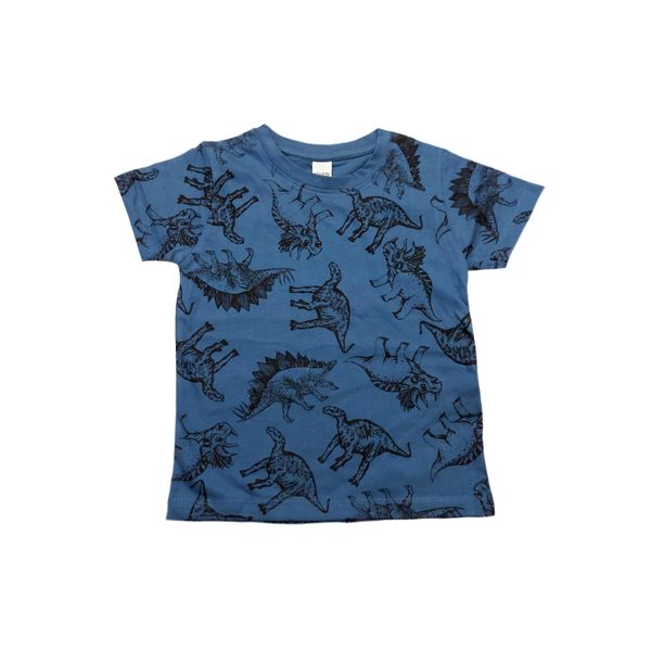 تی شرت آستین کوتاه پسرانه مدل دایناسور کد 0458