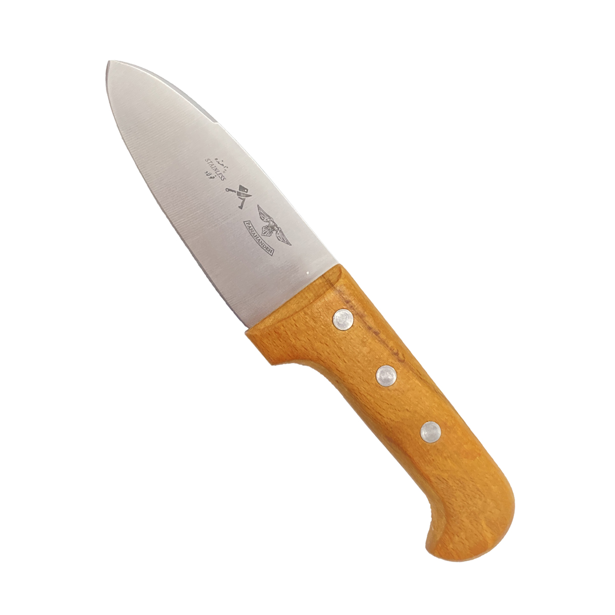 چاقو آشپزخانه پناهنده مدل سلاخی چوبی  1