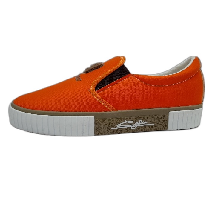 کفش دخترانه مدل خرسی رنگ نارنجی