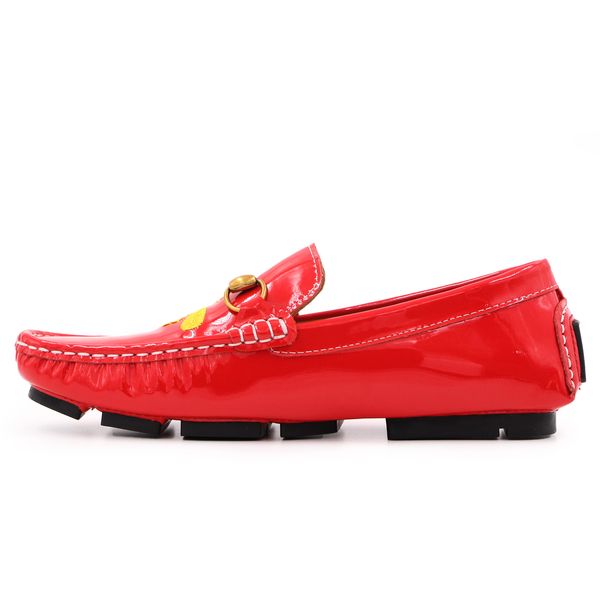 کفش مردانه گوچی مدل لوفر رنگ قرمز