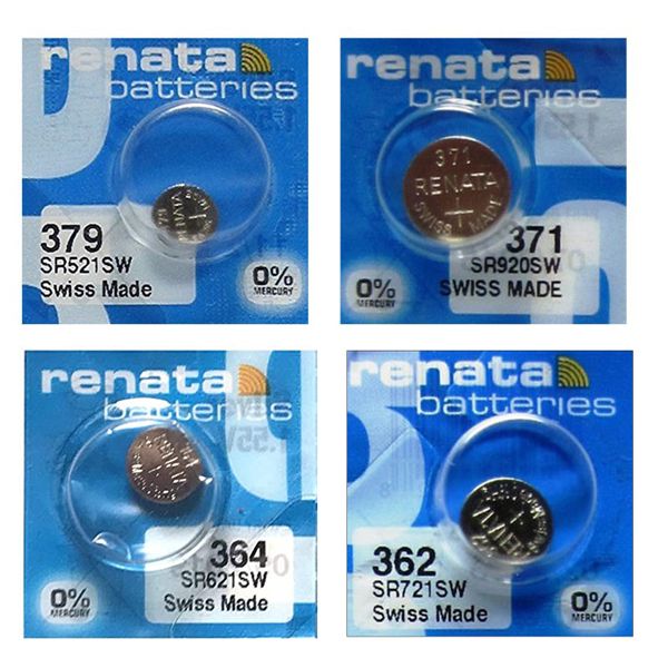 باتری ساعت رناتا مدل -364-371-379-362 بسته 4 عددی
