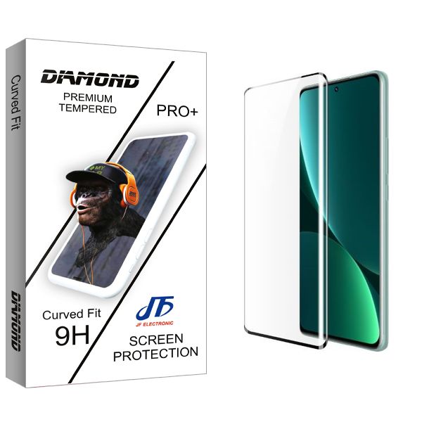 محافظ صفحه نمایش جی اف مدل Diamond flgl مناسب برای گوشی موبایل شیائومی Mi 12