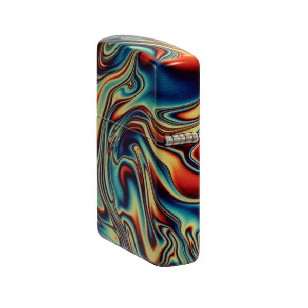 فندک زیپو مدل Colorful Swirl Design کد 48612