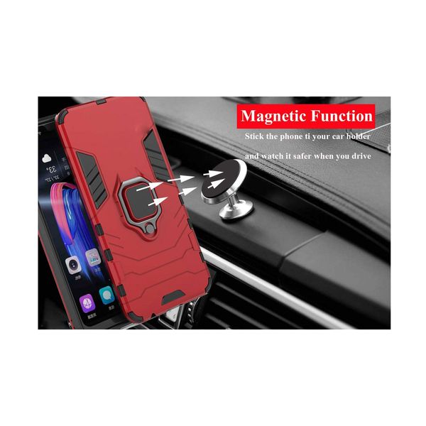 کاور ماموت مدل M-GHB-BNDL مناسب برای گوشی موبایل هوآوی P30 Lite به همراه محافظ صفحه نمایش و محافظ لنز و پایه نگهدارنده آهنربایی