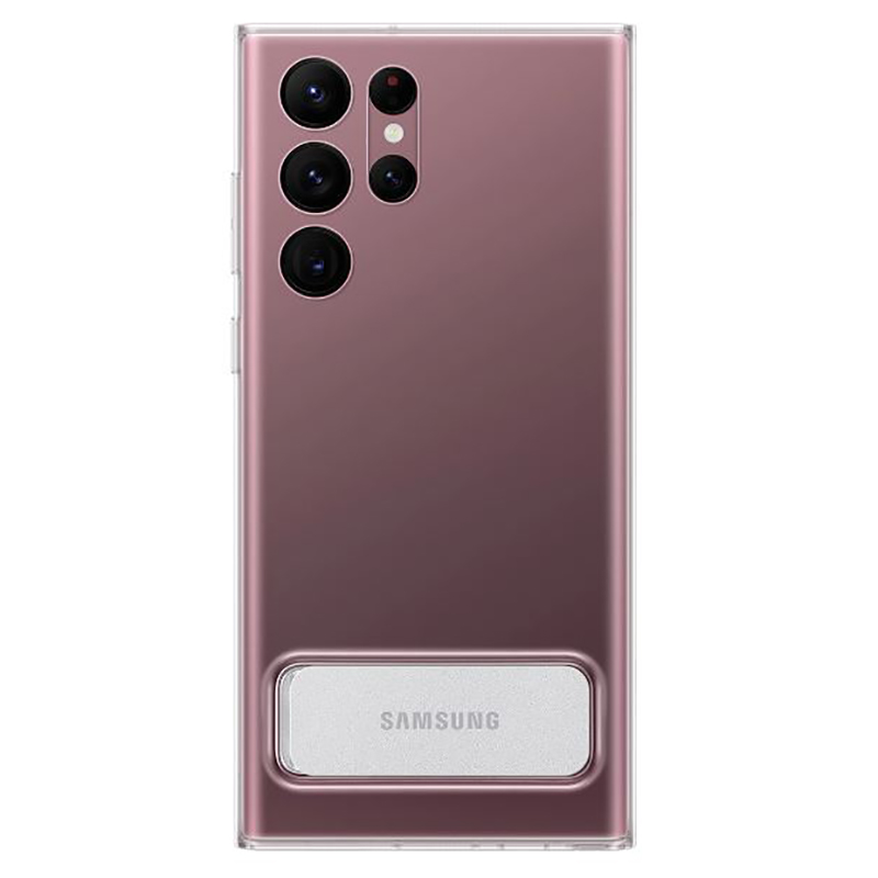 کاور سامسونگ مدل Clear Standing Cover مناسب برای گوشی موبایل سامسونگ Galaxy S22 Ultra