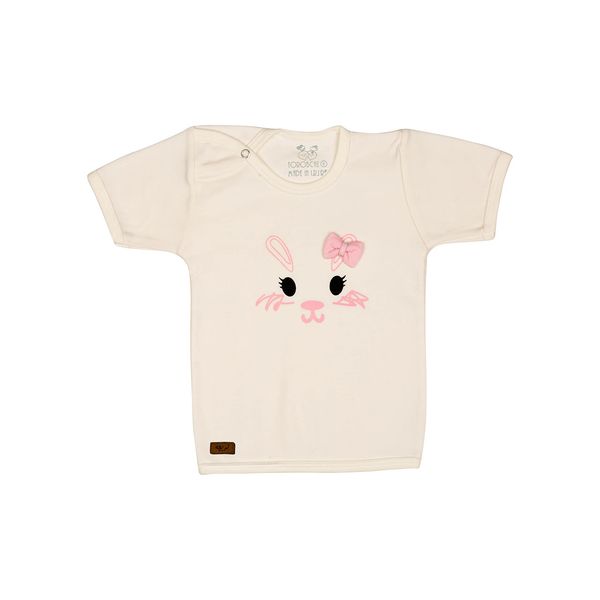 تی شرت آستین کوتاه نوزادی تربچه مدل خرگوش