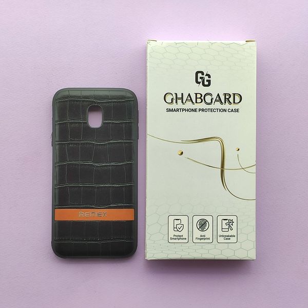 کاور قاب گارد مدل چرمی ساده مناسب برای گوشی موبایل سامسونگ Galaxy J3 PRO