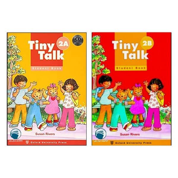 کتاب Tiny Talk 2 اثر Susan Rivers انتشارات آکسفورد دو جلدی