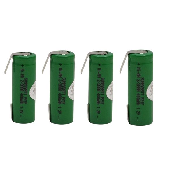 باتری نیم قلمی قابل شارژ سانی‌ بت مدل SB-400 2.3AAA بسته 4 عددی 