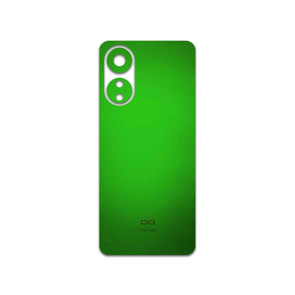برچسب پوششی ماهوت مدل Metallic-Green مناسب برای گوشی موبایل اپو A78 4G