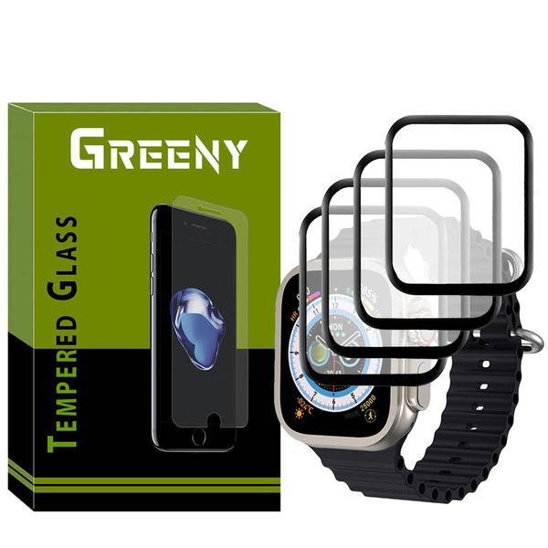 محافظ صفحه نمایش گرینی مدل GR-PMمناسب برای اپل واچ سری 8 Ultra 49mm بسته چهار عددی