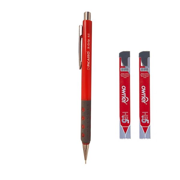 مداد نوکی 0.5 میلی متری پیکاسو به همراه نوک مجموعه 2 عددی