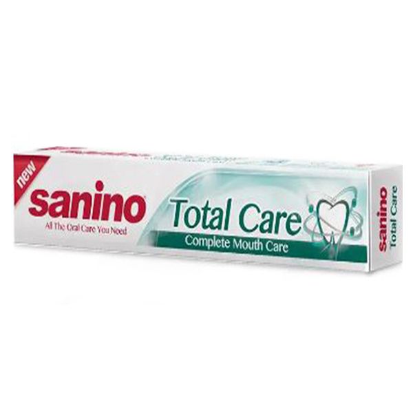 خمیر دندان سانینو مدل Total Care حجم 75 میلی لیتر