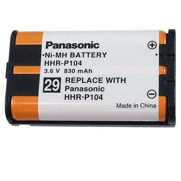 باتری قابل شارژ تلفن بی سیم پاناسونیک مدل P104-NIMH/MasND