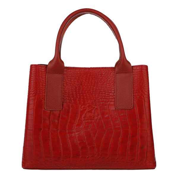 کیف دستی زنانه کایا چرم مدل K610-coroco-red