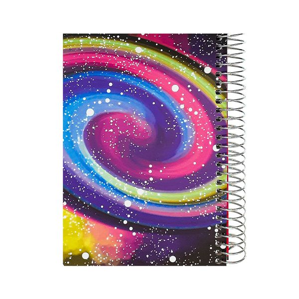 دفترچه یادداشت 100 برگ دوکادفتر مدل پالتوئی طرح کهکشان