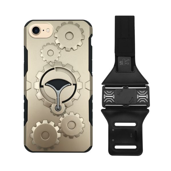  کاور فشن مدل Sport مناسب برای گوشی موبایل اپل iPhone 7/8 به همراه بازو بند