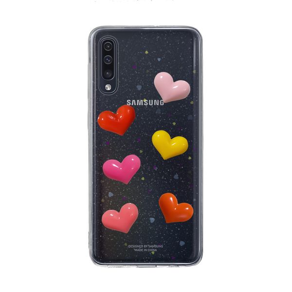 کاور دکین مدل Nitid طرح قلب مناسب برای گوشی موبایل سامسونگ Galaxy A70