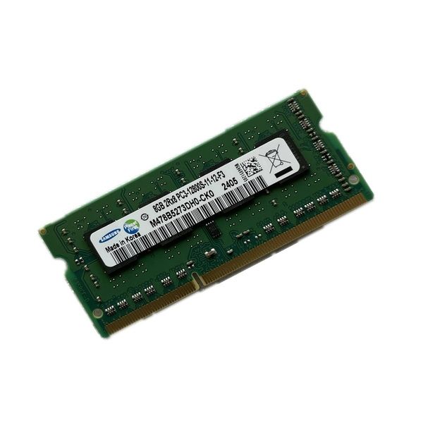  رم لپ تاپ DDR3 تك كاناله 1600 مگاهرتز سامسونگ مدل pc3-12800 ظرفيت 8 گيگابايت