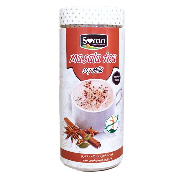 چای ماسالا حاوی شیر سویا سوران - 400 گرم