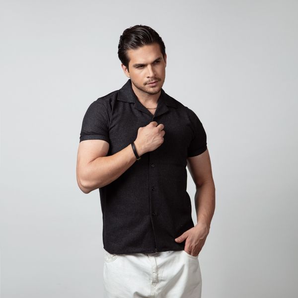 پیراهن آستین کوتاه مردانه باینت مدل 772-1 کنفی