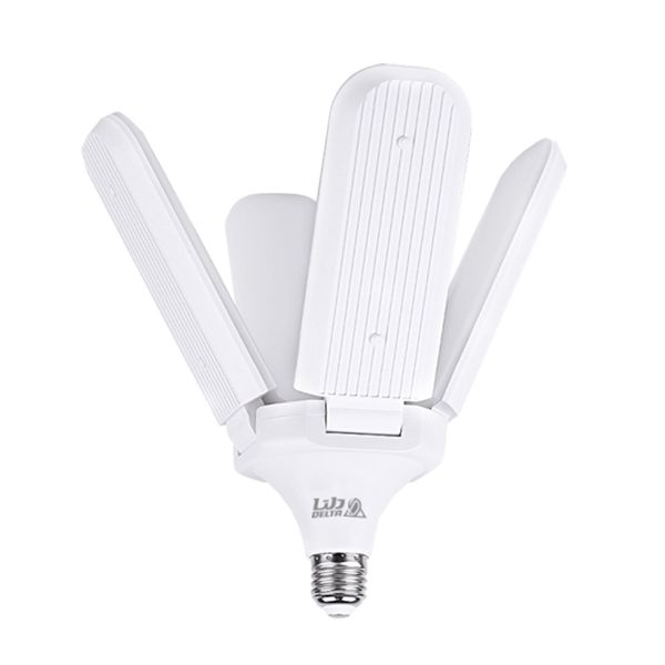 لامپ کم مصرف ال ای دی 40 وات دلتا مدل چهارشاخه رسام پایه E27