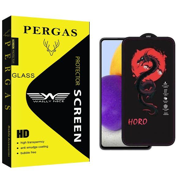 محافظ صفحه نمایش وایلی نایس مدل Pergas Horo مناسب برای گوشی موبایل سامسونگ Galaxy A72