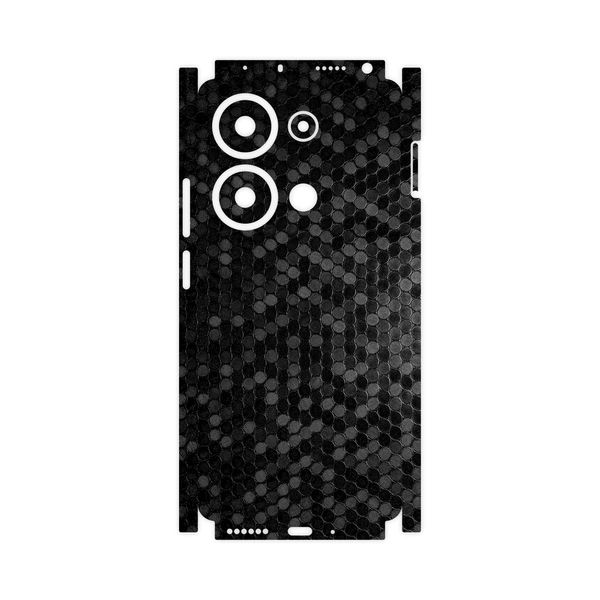 برچسب پوششی ماهوت مدل Honey-Comb-Circle-FullSkin مناسب برای گوشی موبایل شیائومی Redmi Note 13 Pro 4G