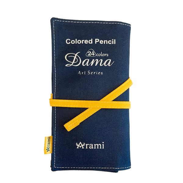 مداد رنگی 24 رنگ آرامی مدل Dama سری آرت کد 3