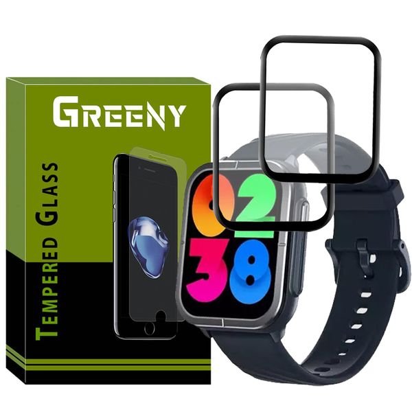 محافظ صفحه نمایش گرینی مدل GR-PM مناسب برای ساعت هوشمند میبرو C3 بسته دو عددی