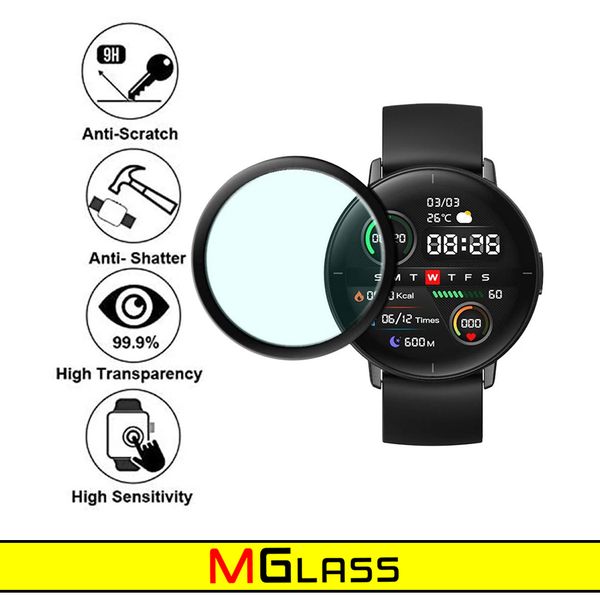 محافظ صفحه نمایش نانو ام‌گلس مدل NMG مناسب برای ساعت هوشمند هایلو LS05 Solar بسته سه عددی