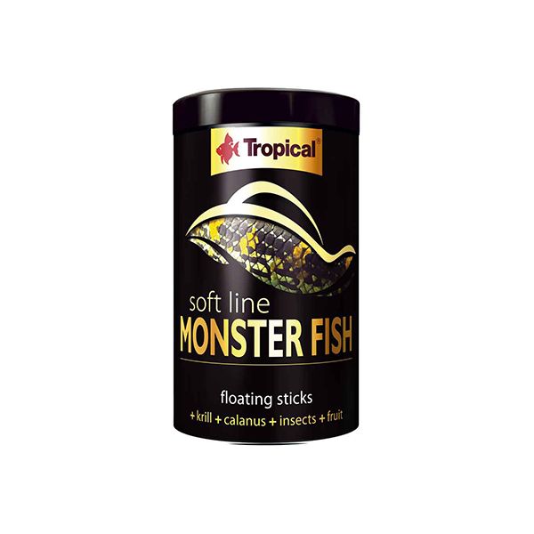 غذای ماهیان مانستر تروپیکال مدل Monster Fish وزن 320 گرم