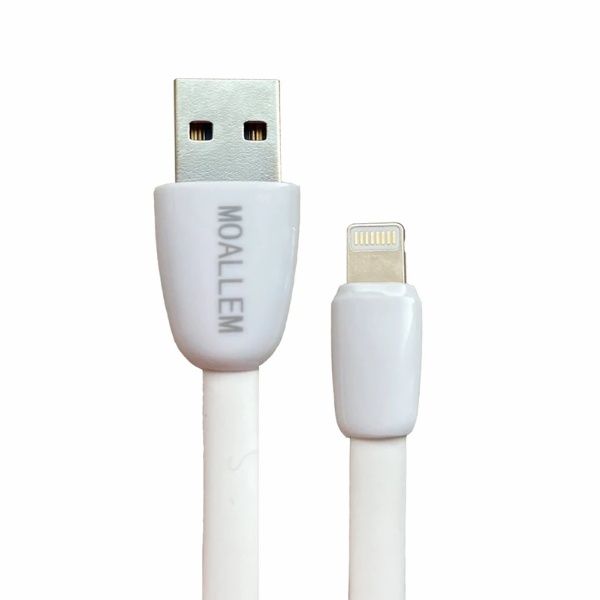 کابل تبدیل USB به لایتنینگ معلم مدل iphone 6 به طول 1 متر