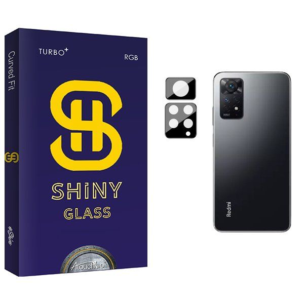 محافظ لنز گوشی آتوچبو مدل Shiny 3D مناسب برای گوشی موبایل شیائومی Redmi Note 11 Pro