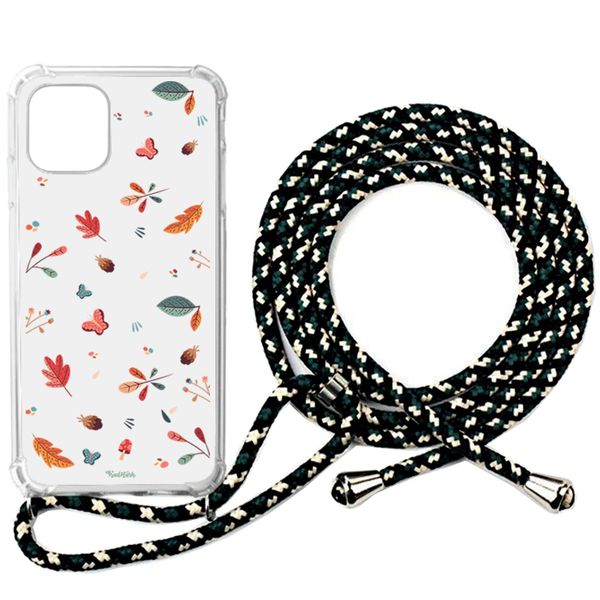 کاور طرح Autumn مناسب برای گوشی موبایل اپل iPhone 11 به همراه بند