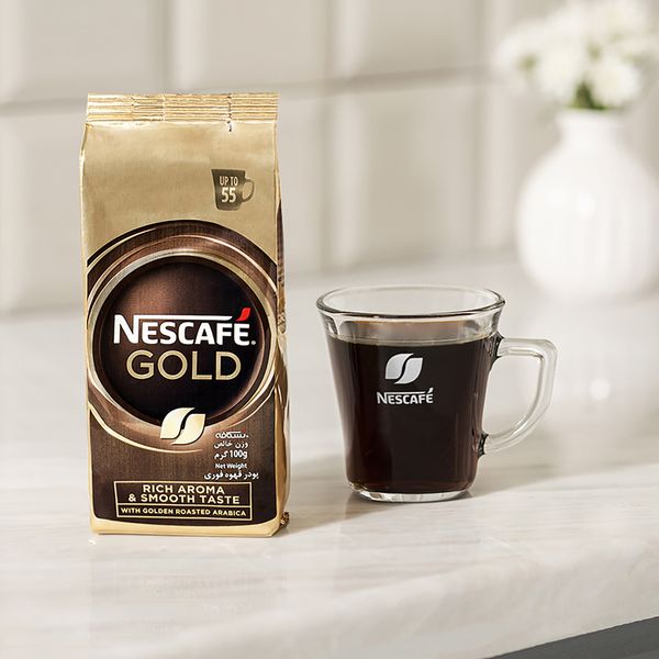 پودر قهوه فوری گلد نسکافه - 100 گرم 