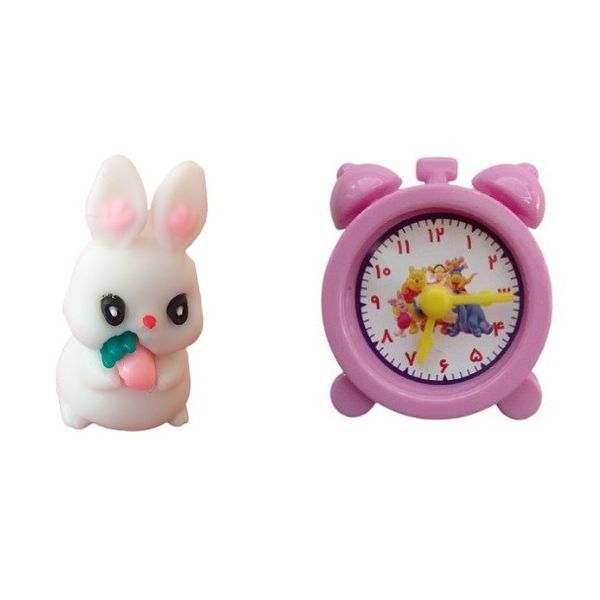 سرمدادی مدل ساعت و خرگوش بسته 2 عددی