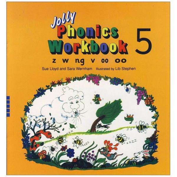 کتاب Jolly Phonics Workbook Book 5 اثر  Sue Lioyd and Sara Wernham انتشارات Jolly Learning LTD