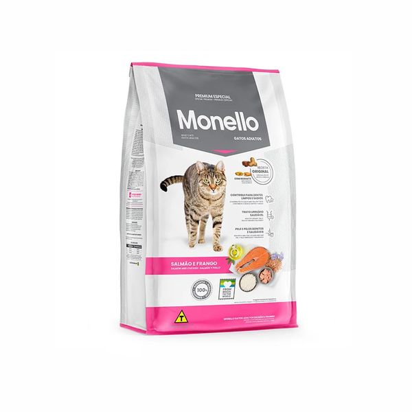 غذای خشک گربه مونلو مدل میکس وزن 7 کیلوگرم