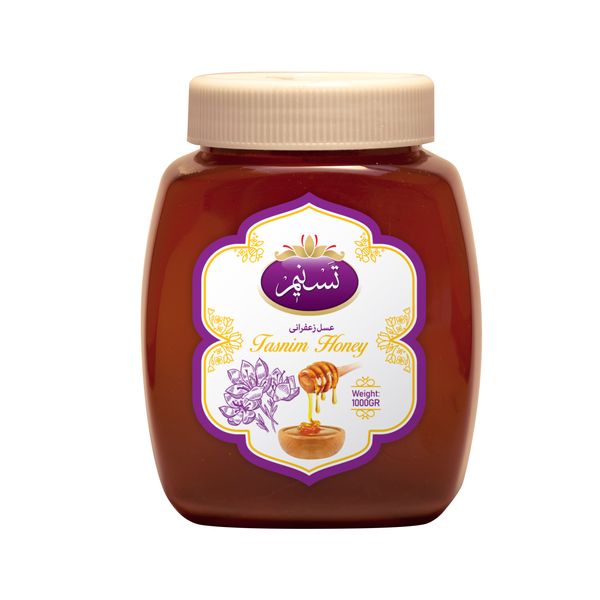 عسل زعفرانی تسنیم - 1 کیلوگرم