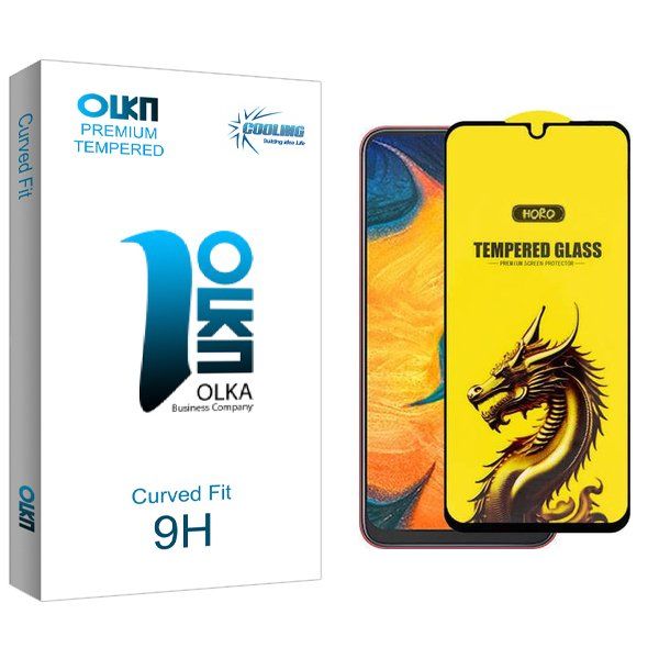 محافظ صفحه نمایش کولینگ مدل Olka Y-Horo مناسب برای گوشی موبایل سامسونگ Galaxy A30