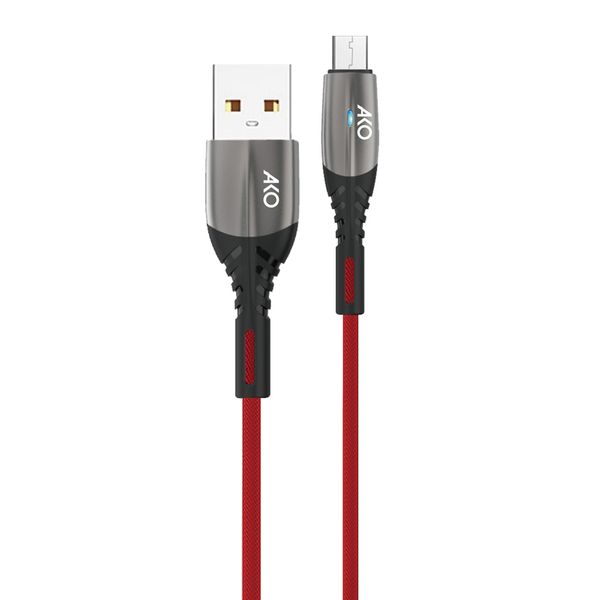 کابل تبدیل USB به MicroUSB آکو مدل AC-3 طول 1متر