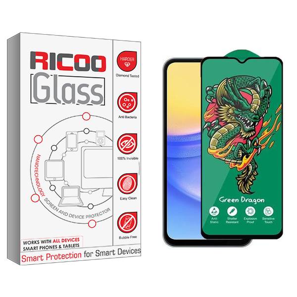 محافظ صفحه نمایش ریکو مدل RiC2 Green_Dragon مناسب برای گوشی موبایل سامسونگ Galaxy A15