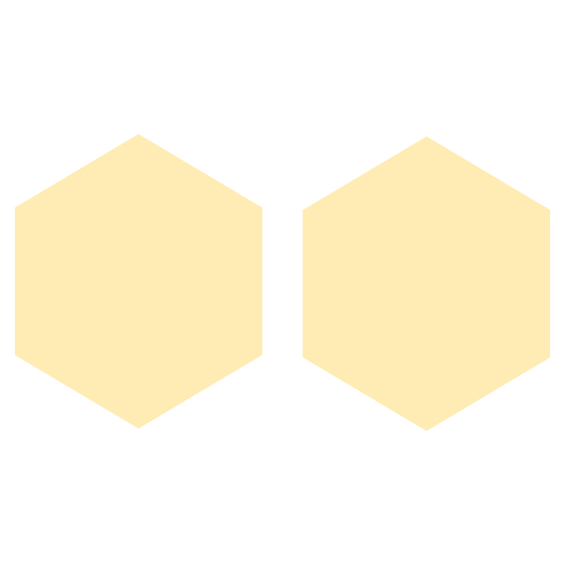 گوشواره طلا 18 عیار زنانه کرابو طرح شش ضلعی مدل Kr5275