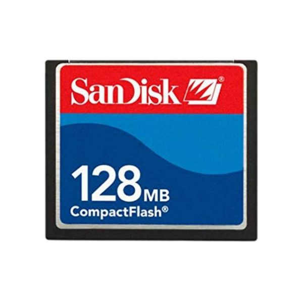 کارت حافظه CompactFlash سن دیسک مدل SDCFJ-128-A10  ظرفیت 128 مگابایت
