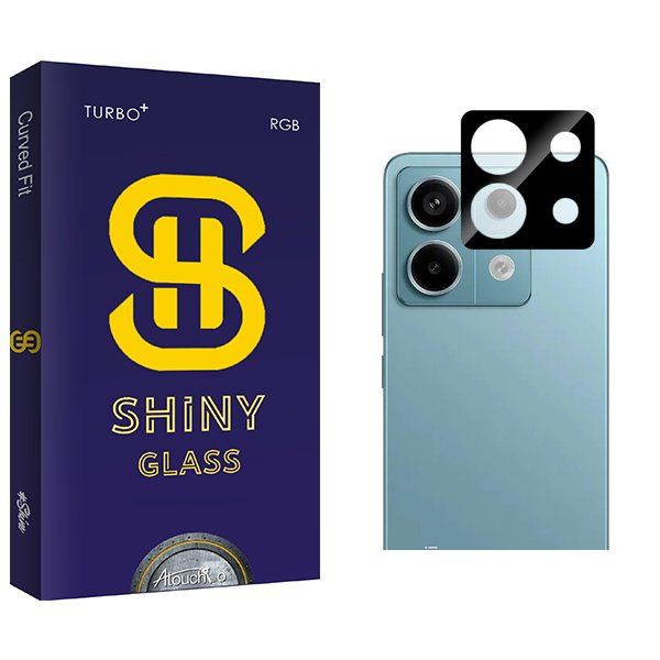 محافظ لنز گوشی آتوچبو مدل Shiny 3D مناسب برای گوشی موبایل شیائومی Redmi Note 13 Pro