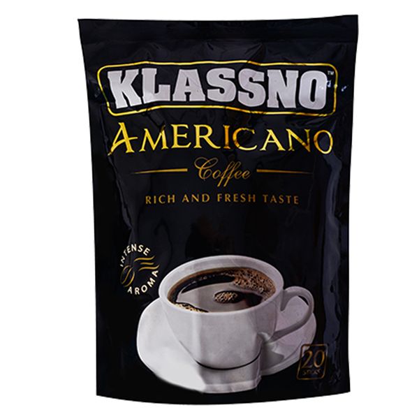 قهوه فوری americano کلاسنو بسته 20 عددی