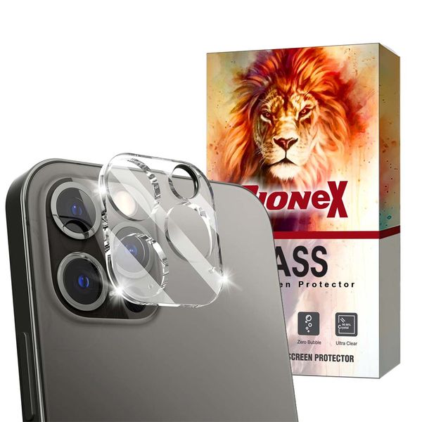 محافظ لنز دوربین لایونکس مدل 3DLNZSLLI مناسب برای گوشی موبایل اپل iPhone 13 Pro Max / 13 Pro