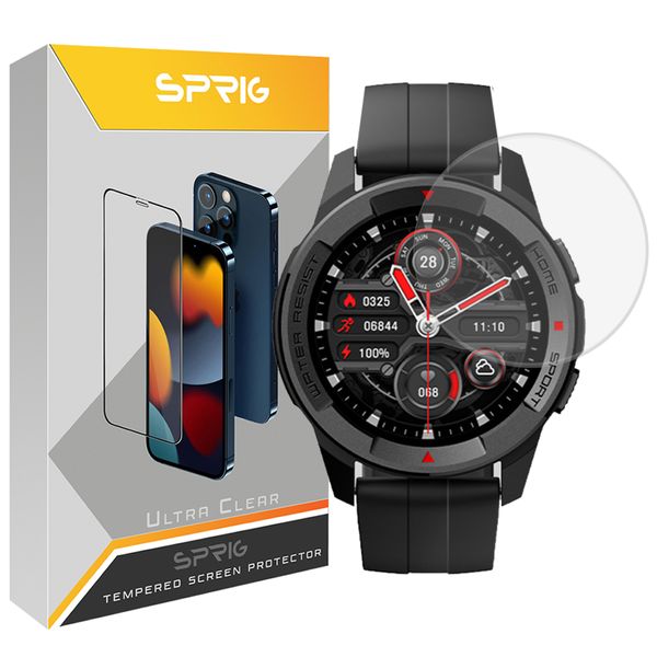 محافظ صفحه نمایش شیشه ای اسپریگ مدل SPG مناسب برای ساعت هوشمند میبرو X1